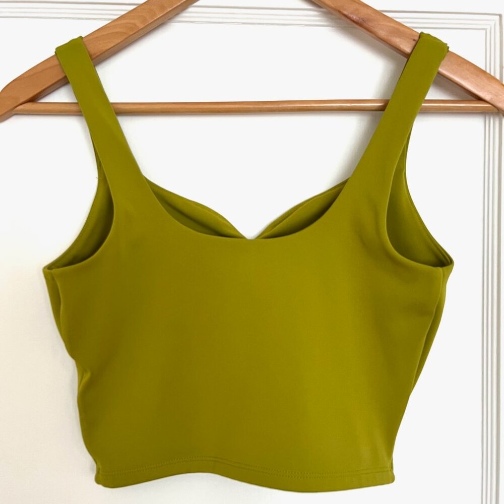 Express Body Contour Sweetheart Neckline Cropped Tank | Size Sm - Picture 4 of 5